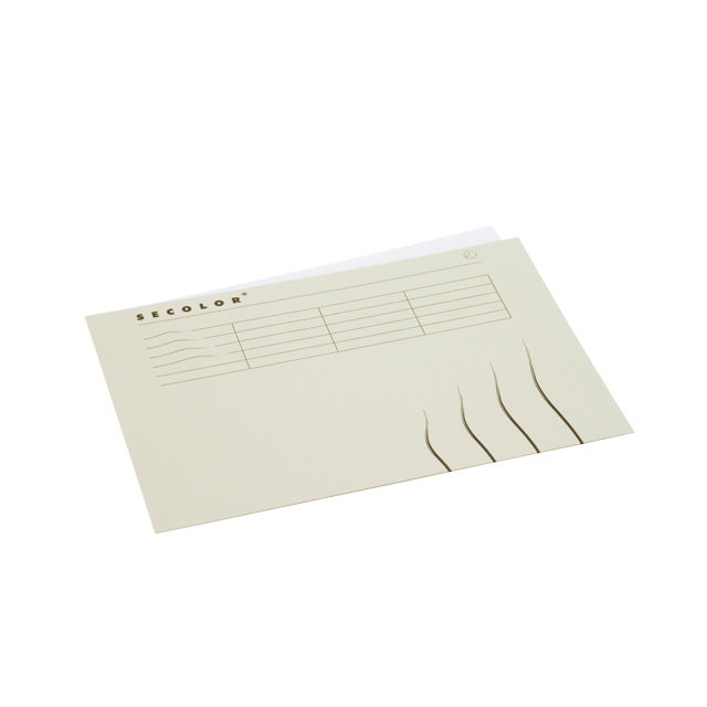 Secolor mapp, A4, 100% återvunnen kartong, FSC®