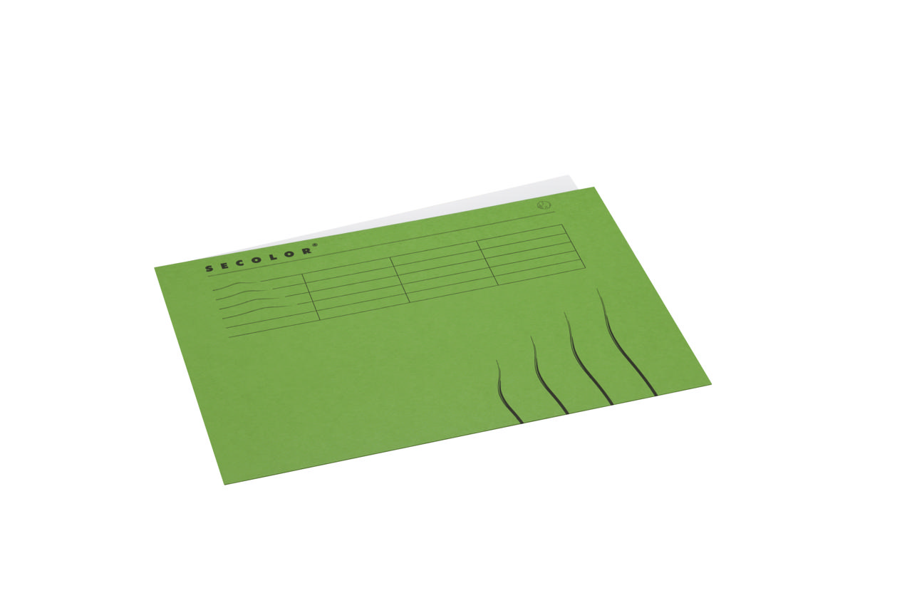Secolor mapp, A4, 100% återvunnen kartong, FSC®