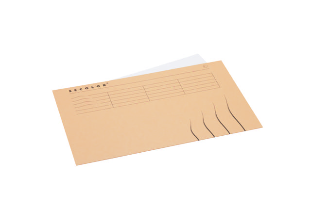 Secolor mapp, folio, 100% återvunnen kartong, FSC®