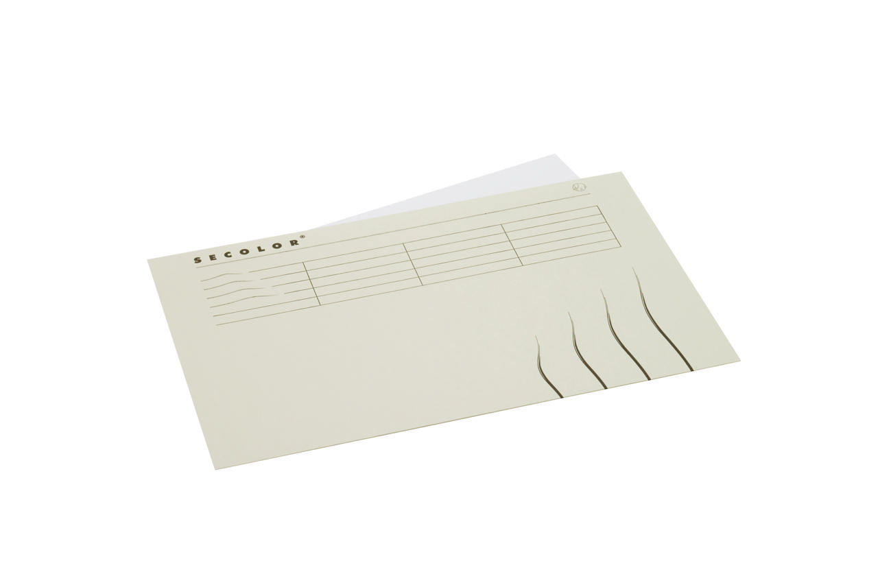 Secolor mapp, folio, 100% återvunnen kartong, FSC®