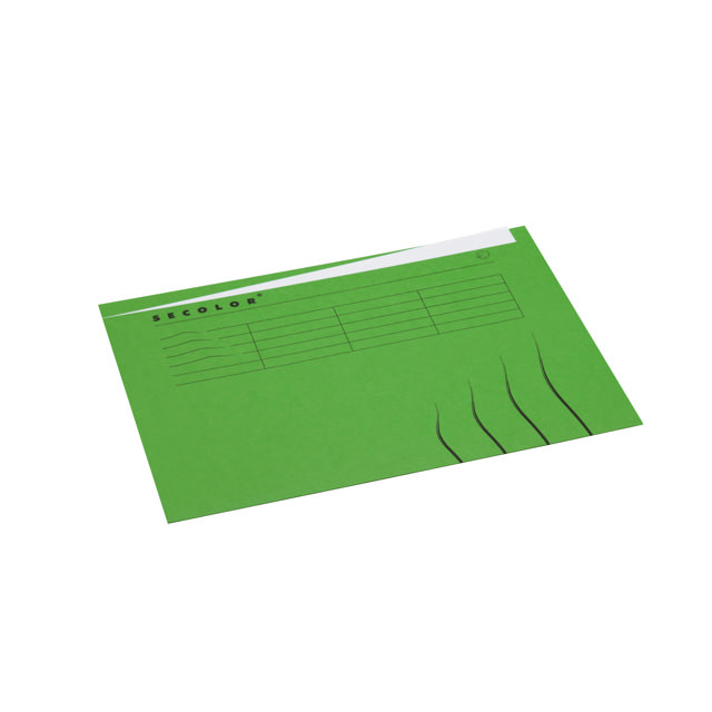Secolor mapp med toppflik, A4, 100% återvunnen kartong, FSC®