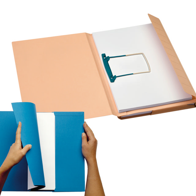 Secolor Combi Clipex Mapp, Folio, 100% Återvunnen Kartong, FSC®