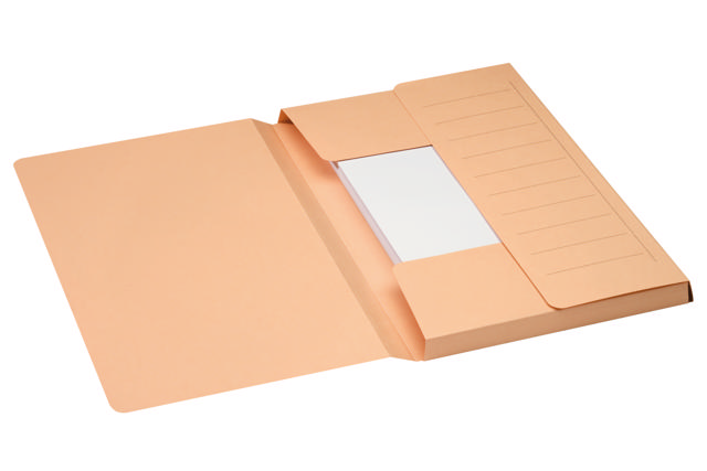 Secolor 3-flikars dokumentmapp, Mammoth, 100% återvunnen kartong, FSC®
