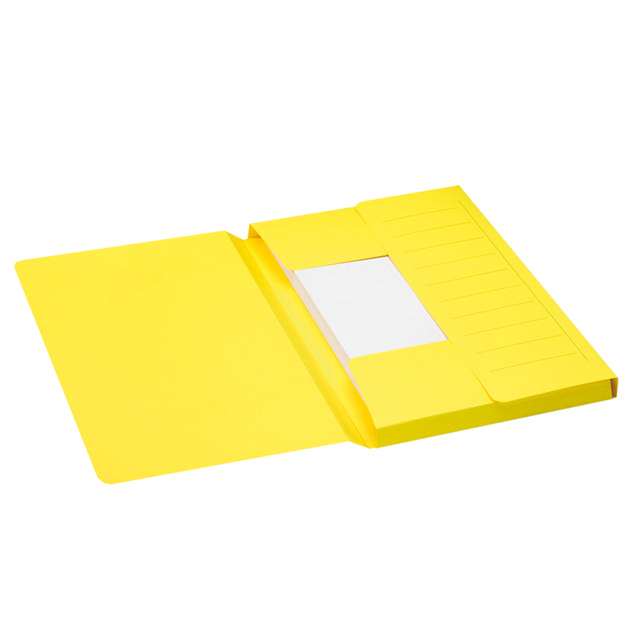 Secolor 3-flikars dokumentmapp, Mammoth, 100% återvunnen kartong, FSC®