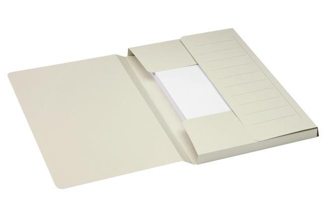 Secolor 3-flikars dokumentmapp, Mammoth, 100% återvunnen kartong, FSC®
