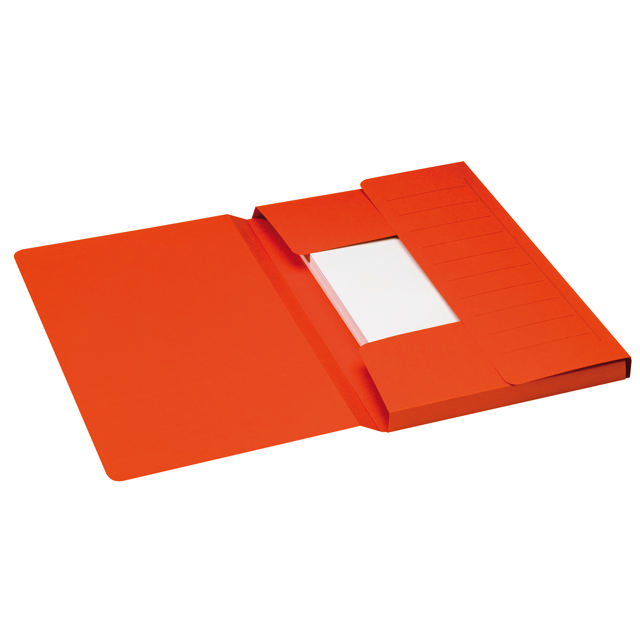 Secolor 3-flikars dokumentmapp, Mammoth, 100% återvunnen kartong, FSC®
