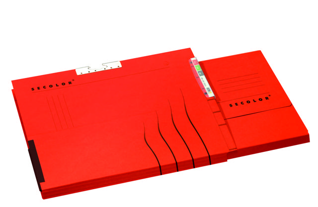 Secolor Samlingsmapp, Lateral, A4, 100% Återvunnen Kartong, FSC®