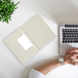 Träfri 3-flikars dokumentmapp, A4