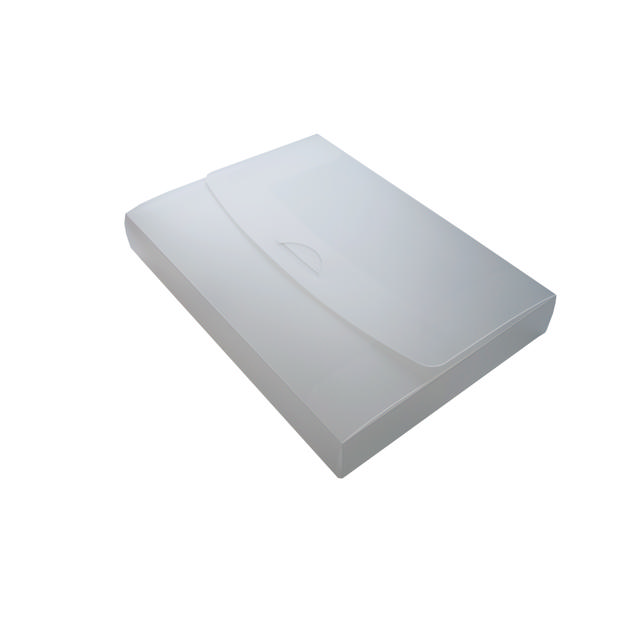 Plånbokslåda med klaff, A4, 45 mm