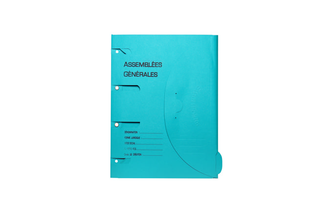Smartfolder Perforerad Mapp, med Flik, Allmänna Samlingar, med 50 pappersark, A4