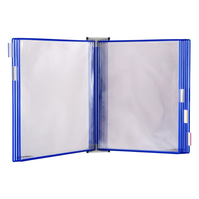 Tarifold metallväggdokumentdisplaysystem, A3, 10 fickor