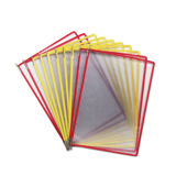 Tarifold metallväggdokumentdisplaysystem, A4, 10 fickor, Spaniens färger