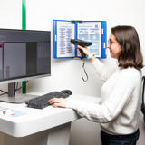 Tarifold metallväggdokumentdisplaysystem, A4, 10 fickor (färgad förpackning)