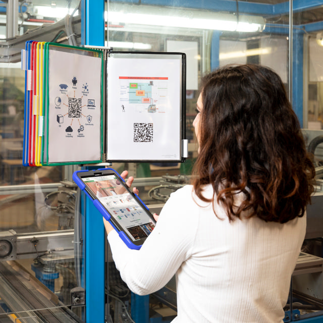 Tarifold metallvägg dokumentdisplaysystem, A4, 10 fickor
