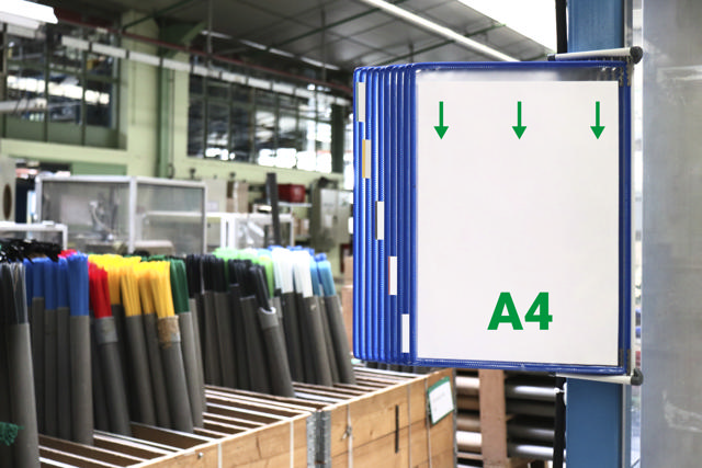 Tarifold Magnetiskt Väggdokumentvisningssystem, A4, 10 Fickor