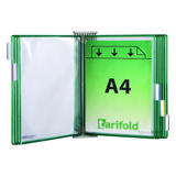 Tarifold Metal Väggdokument Display Förlängningskit, A4, 10 Fickor