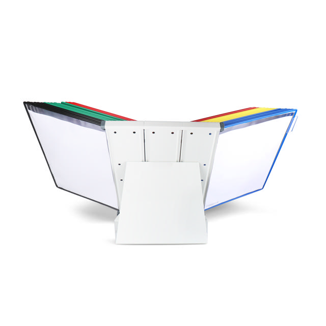 Tarifold metallborddisplay, A4, 30 fickor