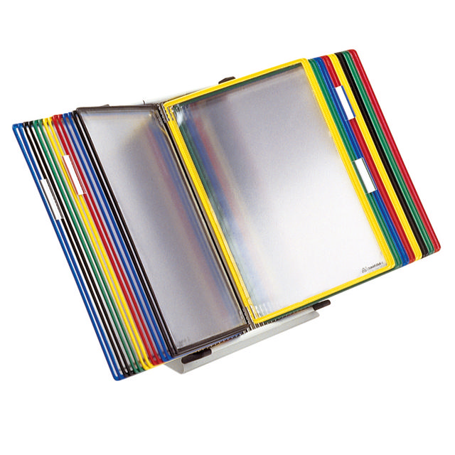 Tarifold metallborddisplay, A4, 30 fickor