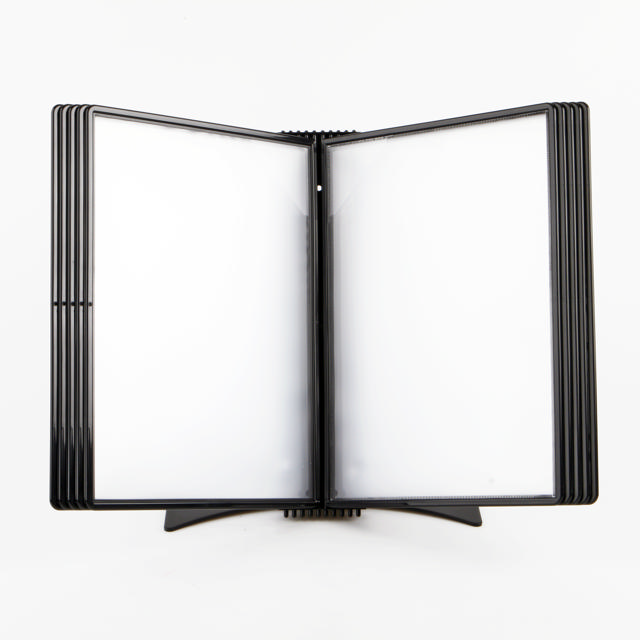 Easy Load Black Edition Skrivbordsdokumentvisningssystem, A4, 10 PP-fickor