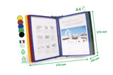 Easy Load Skrivbordsdokumentvisningssystem, A4, 10 PP-fickor