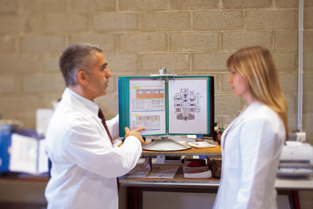 Tarifold roterande dokumentsystem i metall, A4, 50 fickor