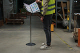 Tarifold golvdokumentdisplayställ