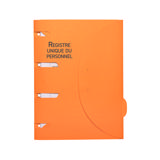 Smartfolder Perforerad Mapp, med Flik, Enkel Personalregister, A4