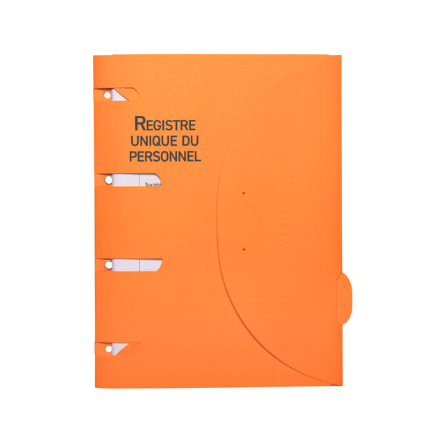 Smartfolder Perforerad Mapp, med Flik, Enkel Personalregister, A4