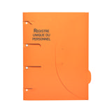 Smartfolder Perforerad Mapp, med Flik, Enkel Personalregister, A4