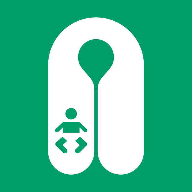 Säkerhetsskylt Spädbarns Flytväst, 300 x 300 mm