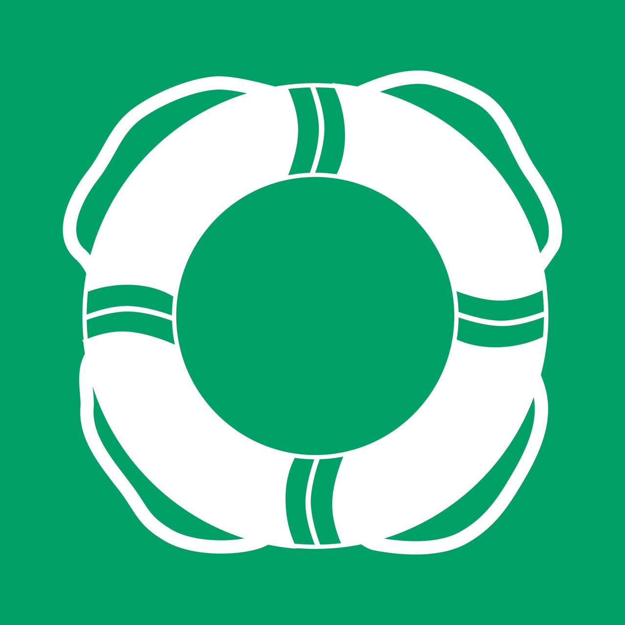 Säkerhetsskylt Vatten Livräddningsutrustning, 300 x 300 mm