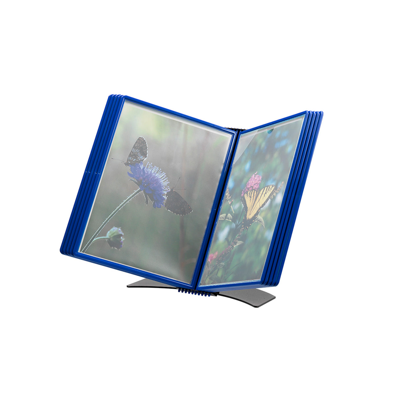 Flex-o-Frame Premium Skrivbordsdokumentvisningssystem, A4, 10 fickor