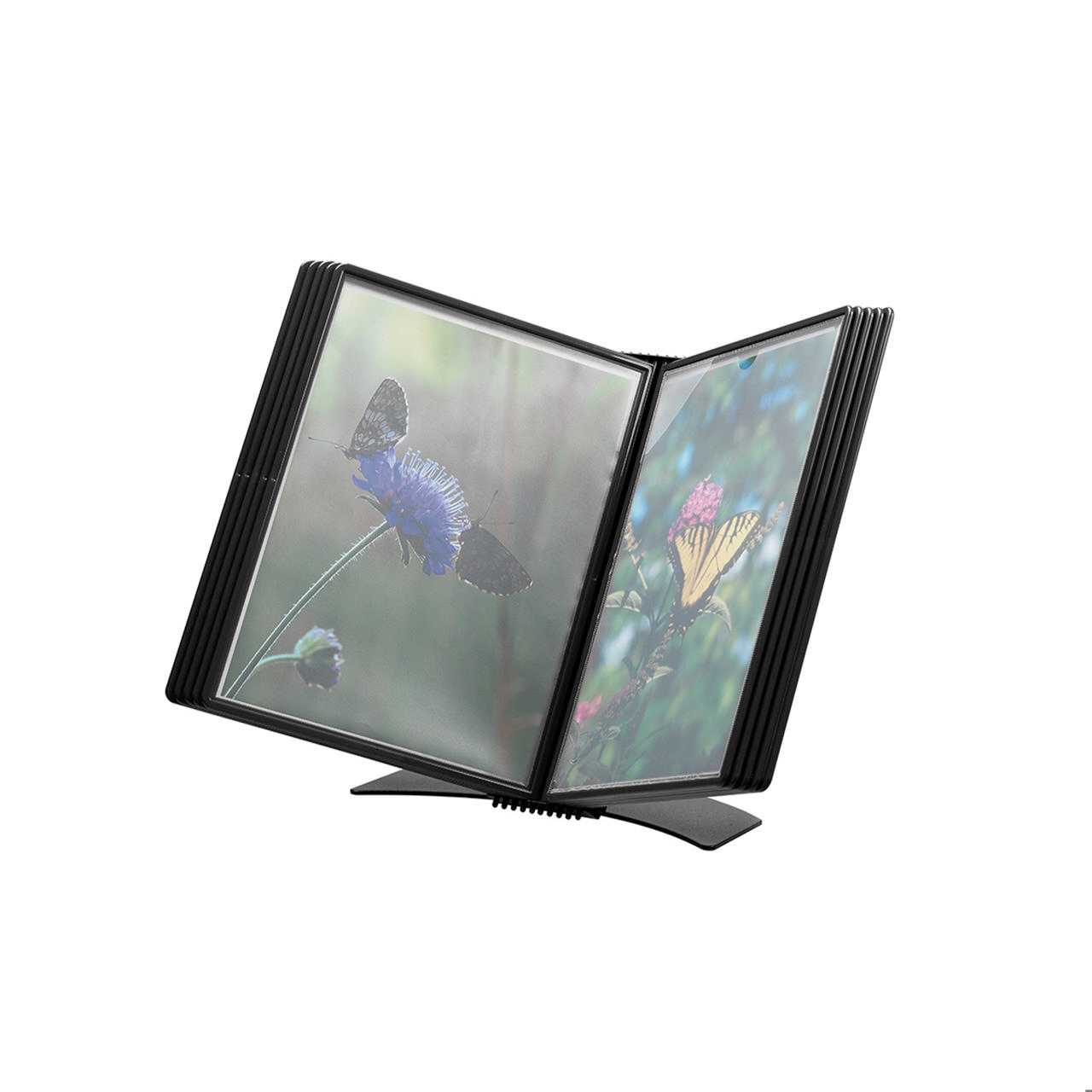 Flex-o-Frame Premium Skrivbordsdokumentvisningssystem, A4, 10 fickor
