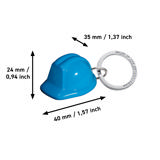 Keychain Safety Helmet, Recycled