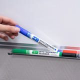 Magnetisk Dry Erase Whiteboard, Starter Kit, 100 x 75 cm