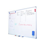 Magnetisk Dry Erase Whiteboard, Starter Kit, 100 x 75 cm