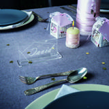 Anpassningsbar akryl bordsplaceringskort, rektangulär