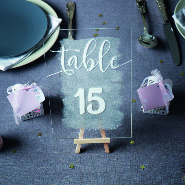 A5 Anpassningsbar Akrylskiva