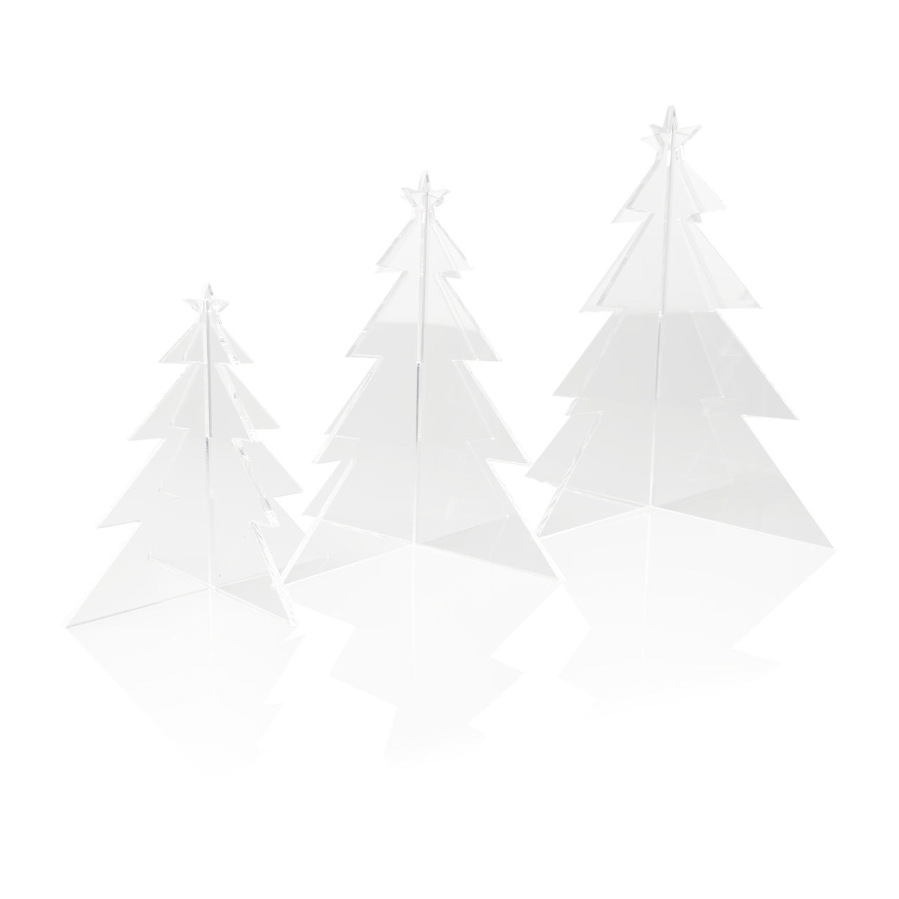 Acrylic Xmas Tree Set