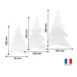 Acrylic Xmas Tree Set