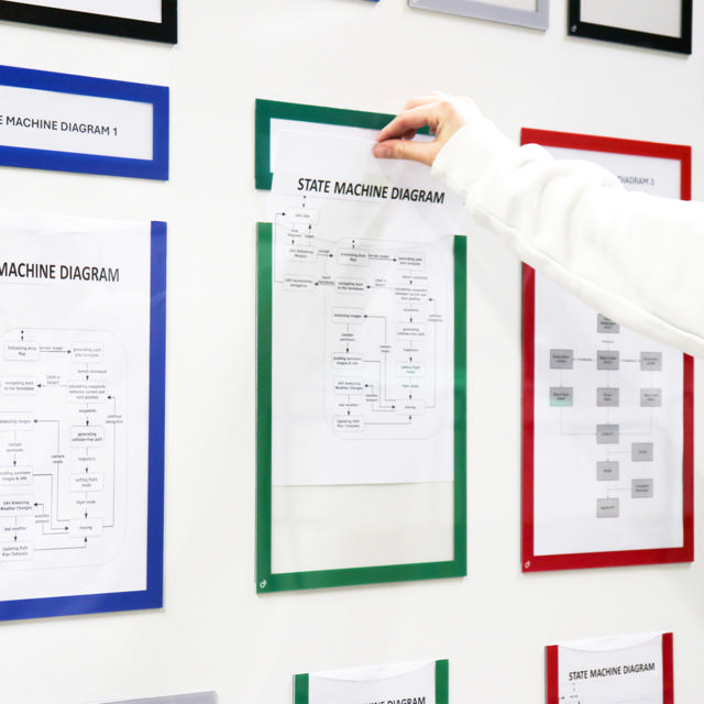 Magnetisk dokumentram, A4