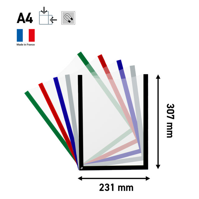 Magnetisk dokumentram, A4