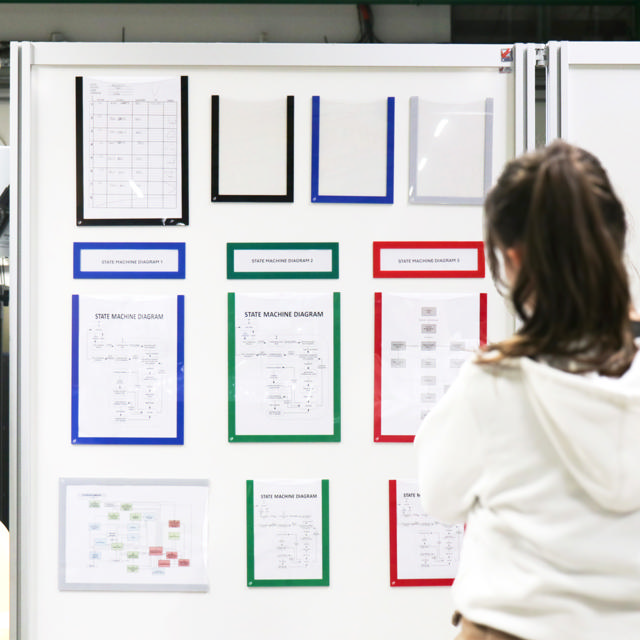 Magnetisk dokumentram, A4