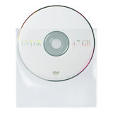 Icke-adhesiv CD-ficka