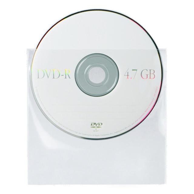 Icke-adhesiv CD-ficka
