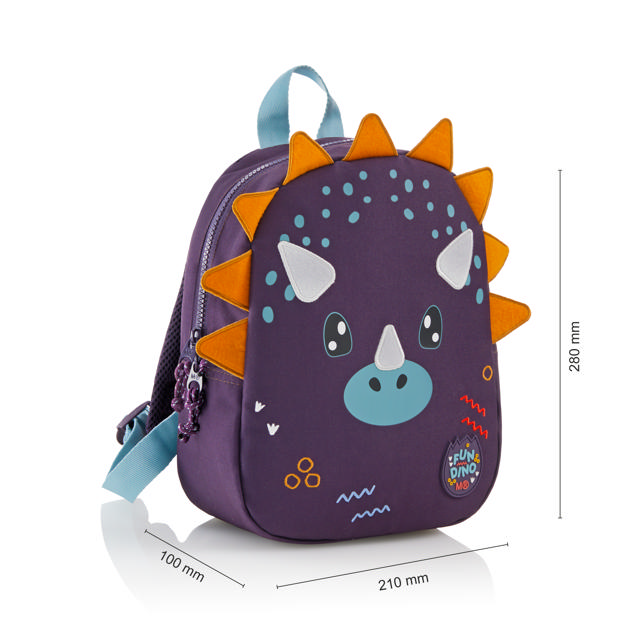 Mini Ryggsäck, Rolig Dino