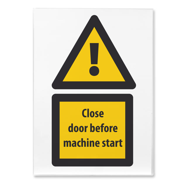 A4 Skyltfickor, öppning p? kortsidan