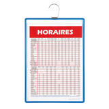 Tarifold-ficka med krok, A5, ståendeformat