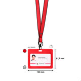 Brickhållare, horisontell