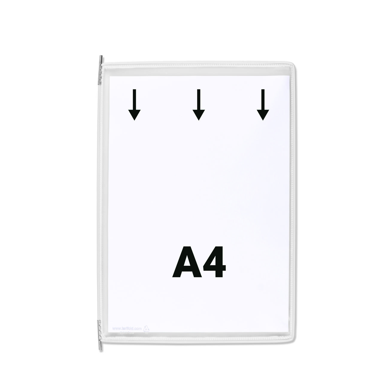 Tarifold Vridbar Ficka, A4, PP, Porträtt